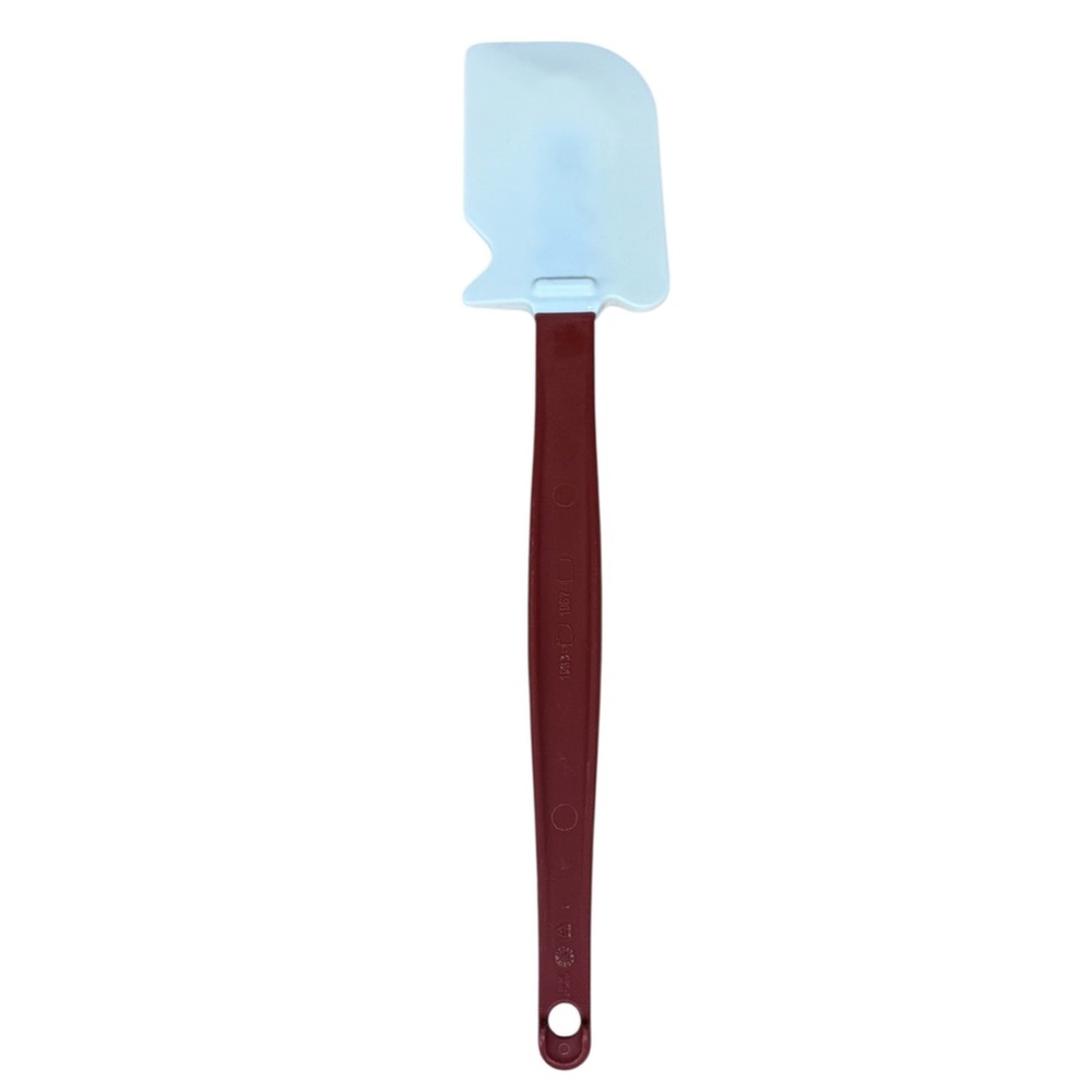 Rubbermaid Commercial 1963 Spatula Pro 14" Red Long Handle High Heat Scraper